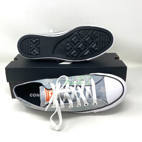 🌸Sale🌸 Converse Chuck Taylor All Star Canvas Low Grey Women's Size 7.5 167522C - Picture 2 of 10